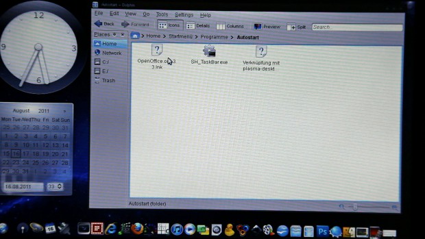 ... mit dem Inhalt eines Windows-Verzeichnisses